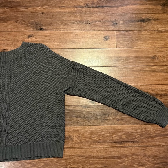Lululemon New Heights Sweater- Grey Sage - Picture 7 of 8